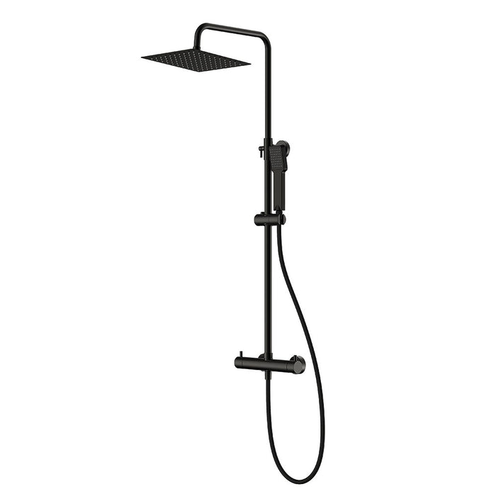 LLAVISAN L129484 QUAD BLACK Columna Monomando T2 Vias