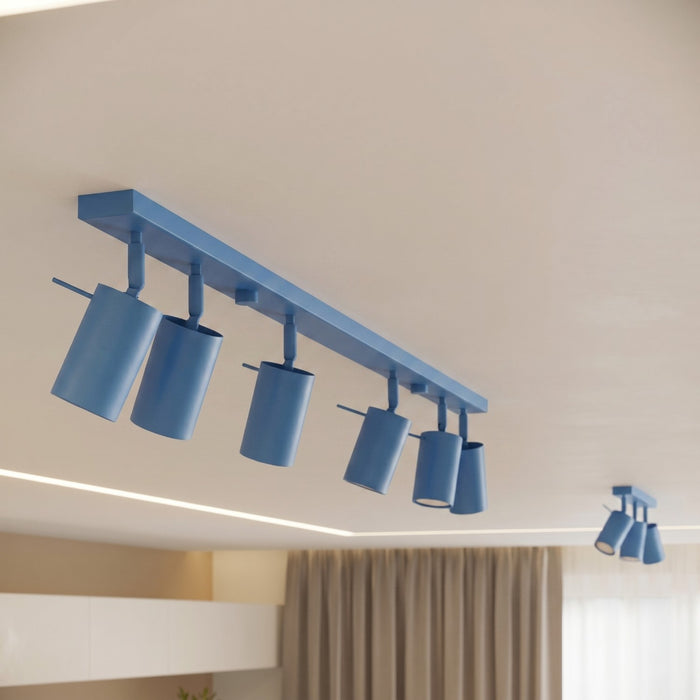 SOLLUX SL.2206 Plafón RING 6L azur