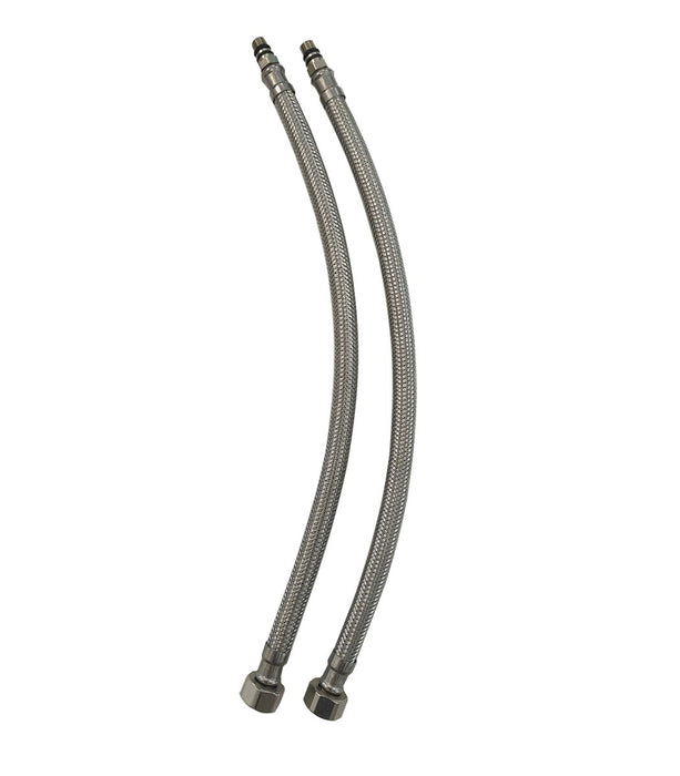 ARCOBAÑ 40JL50  Juego 2 Latiguillos Grifería 50 Cm