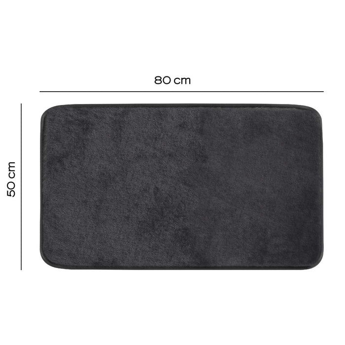 GEDY 96FY5080149 FUZZY Alfombra Negro