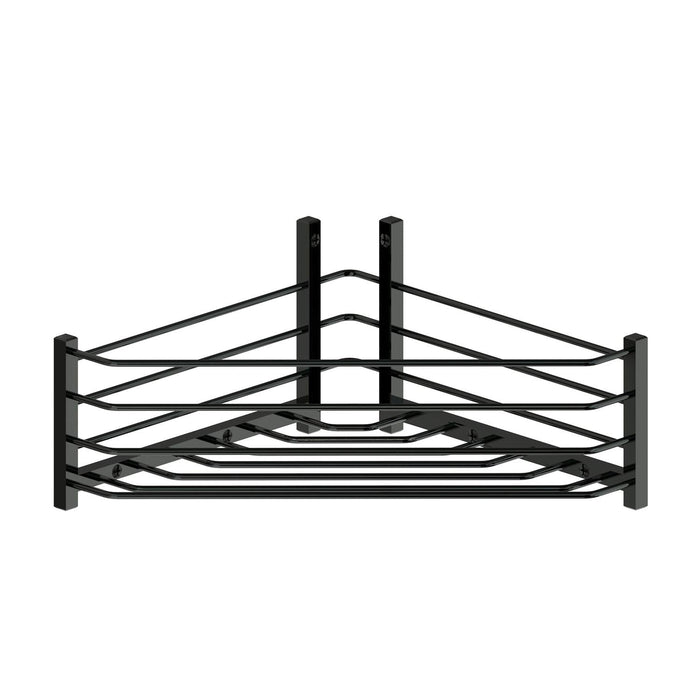 BELTRAN 4030 DELUXE Jabonera Deluxe Rincon Cromo Negro Atornillar