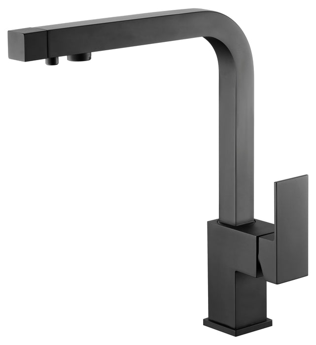 IMEX GOS002/NG CAPRI Grifo de Cocina Negro Mate Para Osmosis
