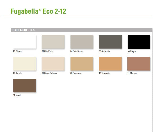 KERAKOLL 70071 FUGABELLA ECO 2-12 11 MARRÓN 5 kg