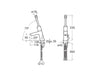 ROCA A5A3277C00 INSTANT CARE Mezclador Temporizado de Repisa Lavabo con Palanca Cromo