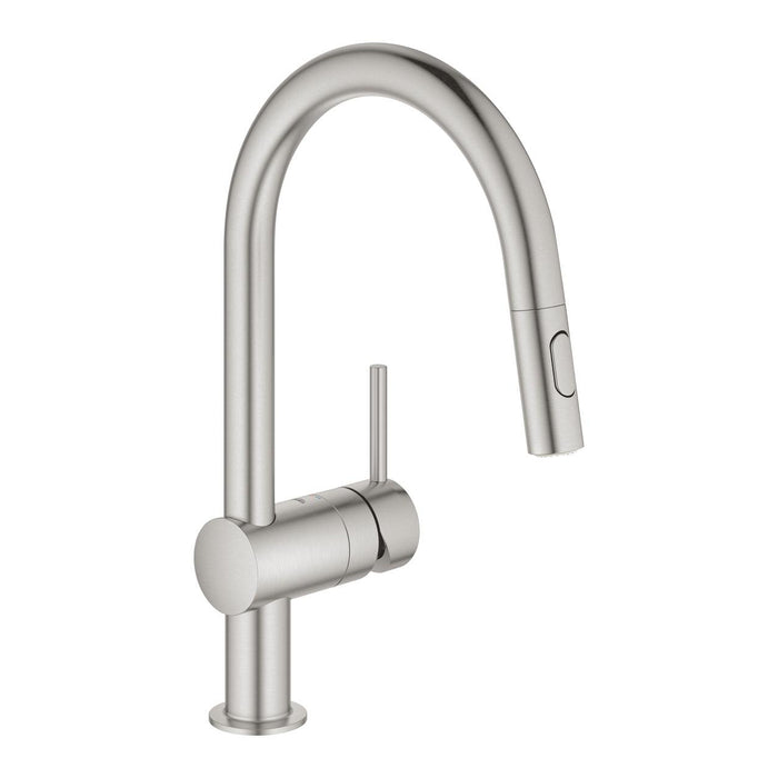 GROHE 32 321 DC2 MINTA Monomando Fregadero Caño C Supersteel