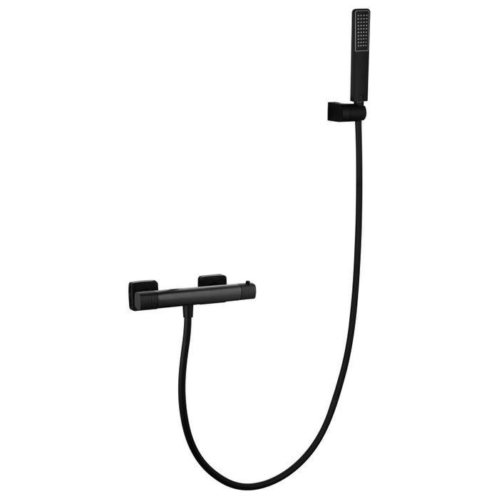 IMEX BTF065-5NG FIRENZE-SASSARI Termostatico Kit Ducha Negro