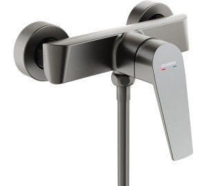 GENEBRE 69110 34 52 66 KLOE Grifo Monomando De Ducha Con KIT Acero Cepillado