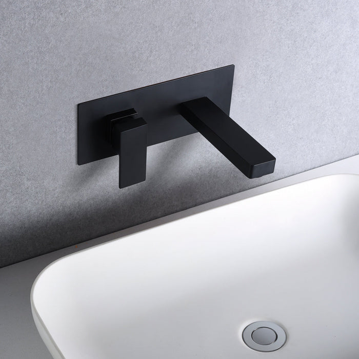 IMEX GLE020/NG SUIZA Grifo de Lavabo Empotrado Negro Mate