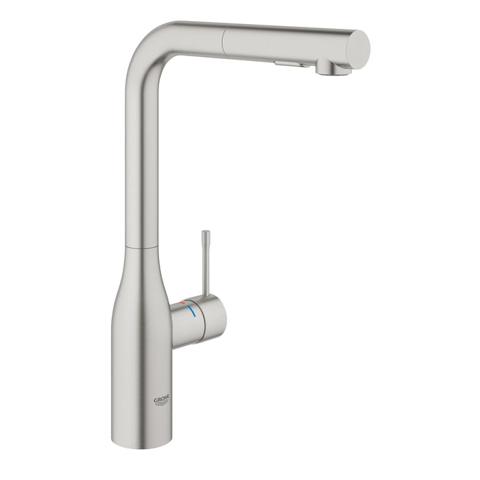 GROHE 30 504 DC0 ESSENCE Monomando Fregadero Extraíble Color Acero