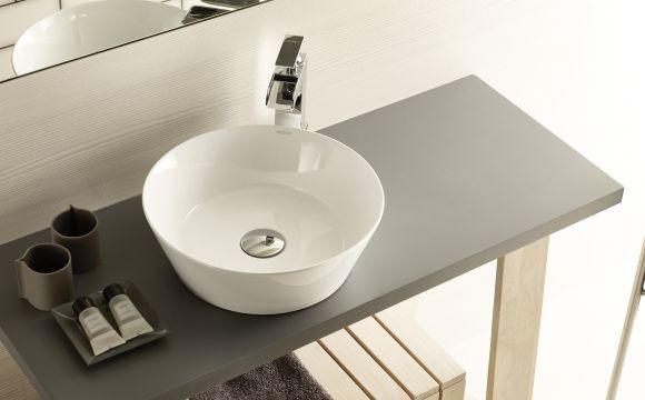 BATHCO 4086 VOLTA 35 Lavabo Encimera redondo