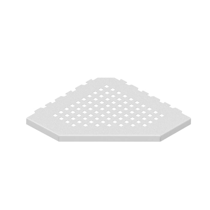 ESTIL GURU IZ10303 PLUS TRAPEZOID LIGHT Estante de Ducha Color Blanco