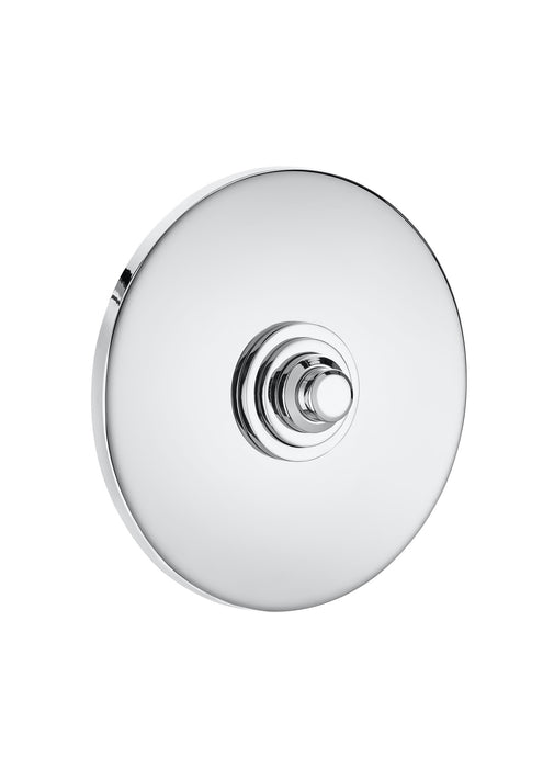ROCA A5A9777C00 AQUA Aqualine - Fluxor Empotrable para Inodoro de Doble Descarga 6/3L Cromo