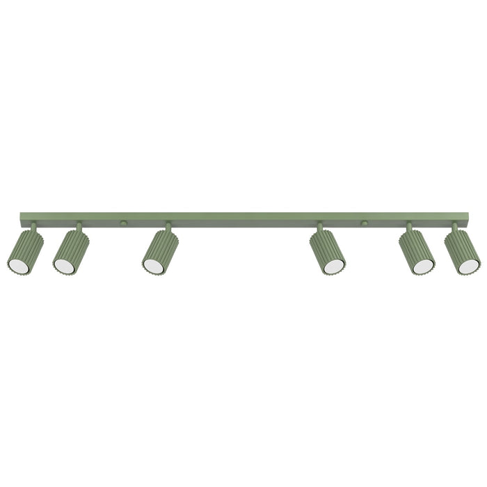 SOLLUX SL.2355 Plafón Karbon 6L Salvia