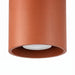 SOLLUX SL.2093 Plafón Orbis 1 Ocre Rojo