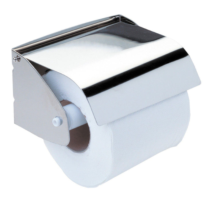 MEDICLINICS AI0129C Portarollos con tapa Acero Brillo