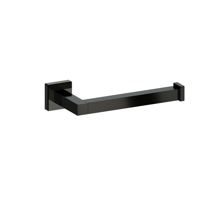 BELTRAN 20280 LUKA Portarrollos Sin Tapa Cromo Negro Atornillar