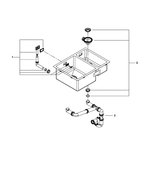 GROHE 23 324 243 EUROSMART Monomando de lavabo 1/2" tamaño M negro mate