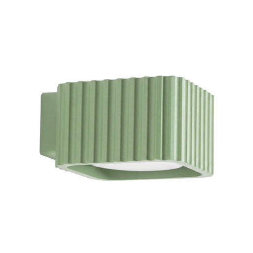 SOLLUX SL.3115 Lámpara De Pared Riff Verde Salvia Gx53