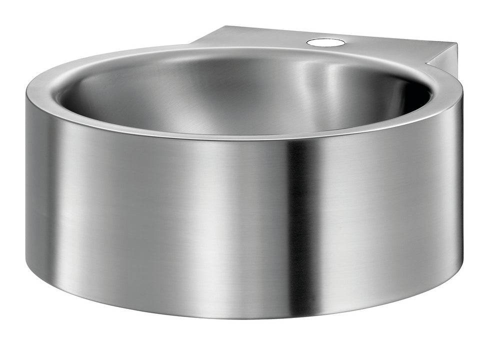 MEDICLINICS SNLM62CS Lavamanos Acero Inox Satinado sin Rebosadero para Adosar a la Pared