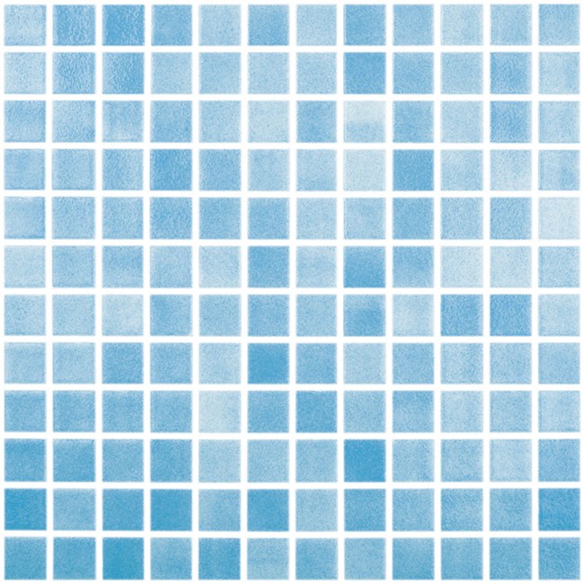 VIDREPUR 501 Gresite Niebla Turquesa PVC 2,5x25 (Caja de 2M2)