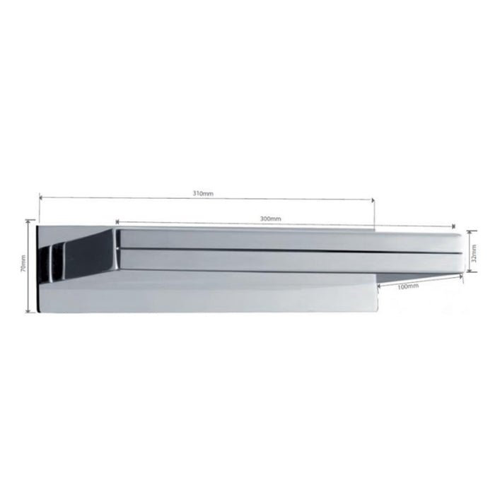 IMEX RDF003 Cascada 30 Cromo