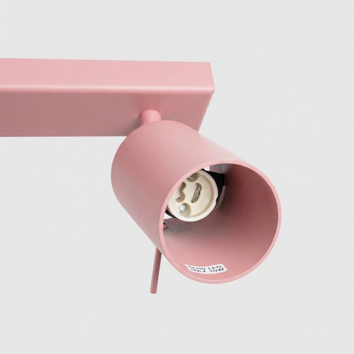 SOLLUX SL.2173 Plafón RING 3L rosa
