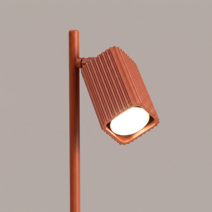 SOLLUX SL.3201 Lámpara De Mesa Rayo Ocre Rojo