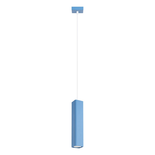 SOLLUX SL.3295 Lámpara Colgante Rayo 1 Azul Celeste