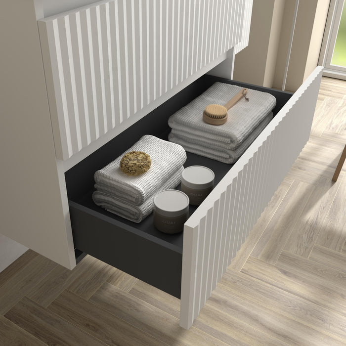 SALGAR 121773 KIRA Mueble+Lavabo LISBOA 120cm Blanco Mate