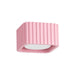 SOLLUX SL.3102 Lámpara De Techo Riff 1 Rosa Gx53
