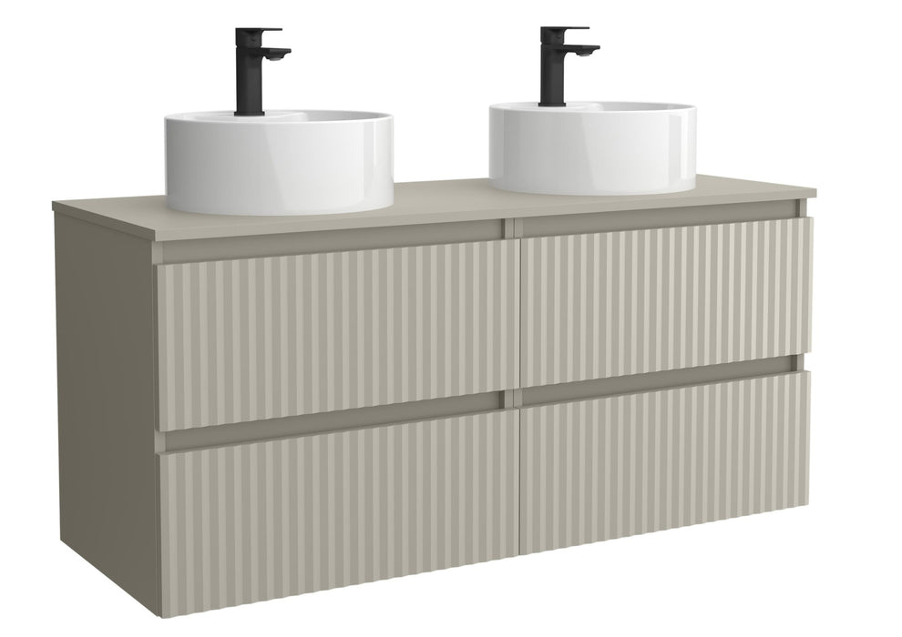 SALGAR 121774 KIRA Mueble+Lavabo LISBOA 120cm Gris mate