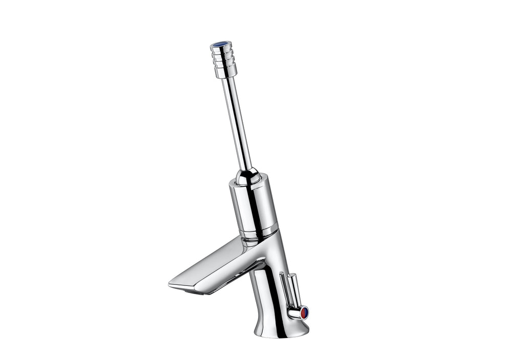 ROCA A5A3277C00 INSTANT CARE Mezclador Temporizado de Repisa Lavabo con Palanca Cromo