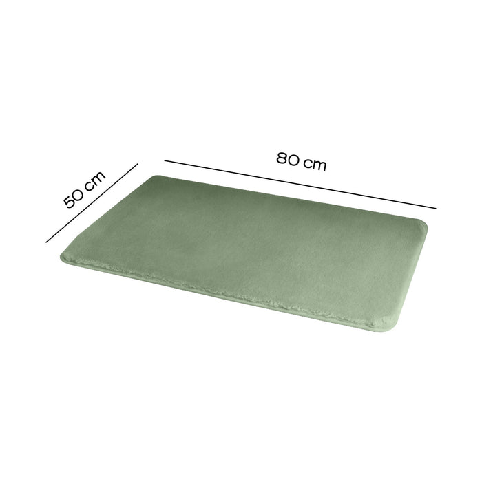 GEDY 96FY5080079 FUZZY Alfombra Verde