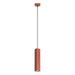 SOLLUX SL.3197 Lámpara Colgante Rayo 1 Ocre Rojo