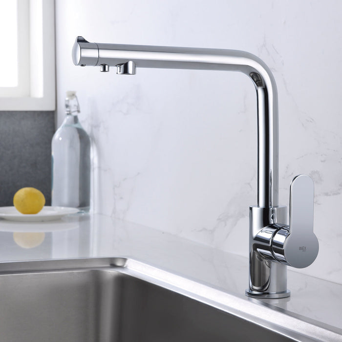 IMEX GOS001 MONTECARLO Grifo de Cocina Cromo Para Osmosis