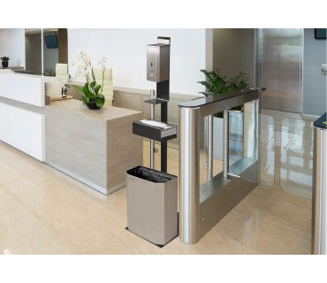 MEDICLINICS HGPT0020B Estación Desinfectante Negra