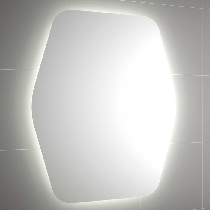 SALGAR 26776 ORGANIC Espejo LED Retroiluminado 80 Cromo