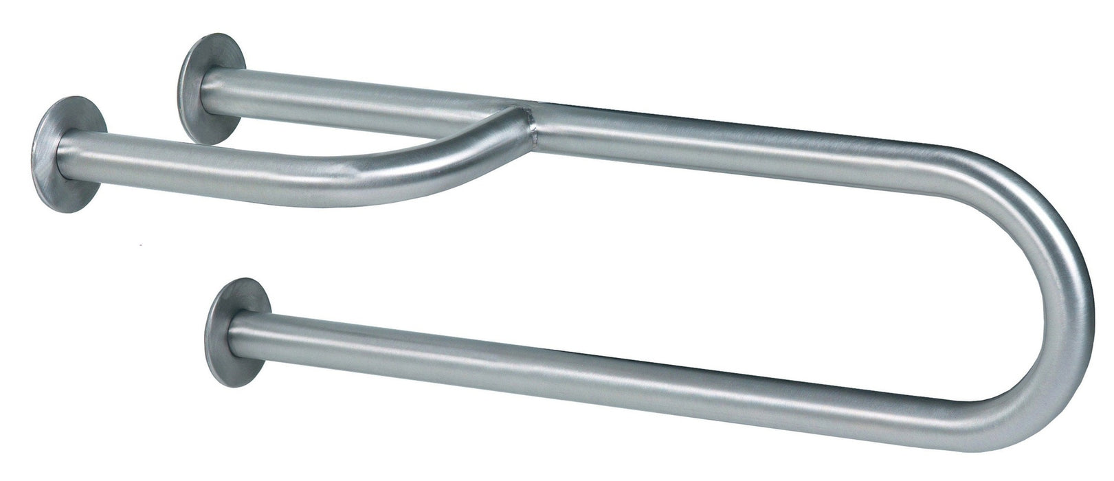 MEDICLINICS BFD600CS Barra Fija 3P Derecha Inox Satinada