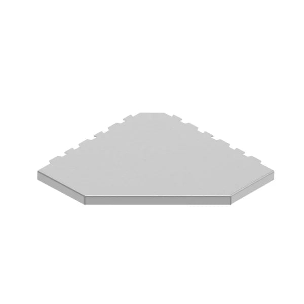 ESTIL GURU IZ10205 LISA TRAPEZOID INOX Estante de Ducha