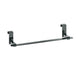 BELTRAN 10766 NIZA Barra Colgar Costado Mueble 37 Cromo Negro
