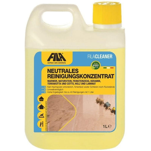 FILA 60500012 CLEANER Detergente Neutro Concentrado 1 Litro 24/48 Horas Fila 