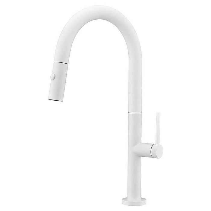 IMEX GCE017/BL SAMOA Grifo de Cocina Blanco Mate