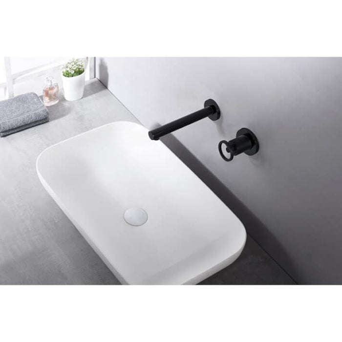 IMEX GLC033/NG OLIMPO Grifo de Lavabo Empotrado Negro Mate
