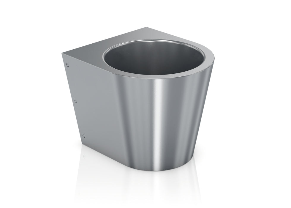 GENWEC GW08 57 04 01 Inodoro Suspendido Inox 304 Satinado Satinado