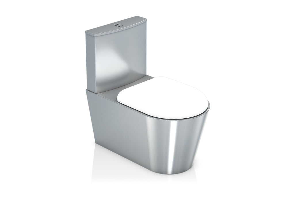 GENWEC GW08 58 04 01 Inodoro con Cisterna Inox 304 Satinado Satinado
