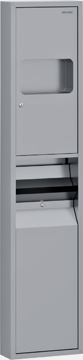 GENWEC GW09 07 04 01 Mueble Compacto de Superficie Secamanos Dispensador Toalla Satinado