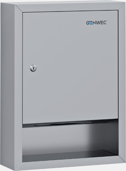 GENWEC GW09 09 04 01 Mueble compacto Superficie Dispensador Toalla Satinado