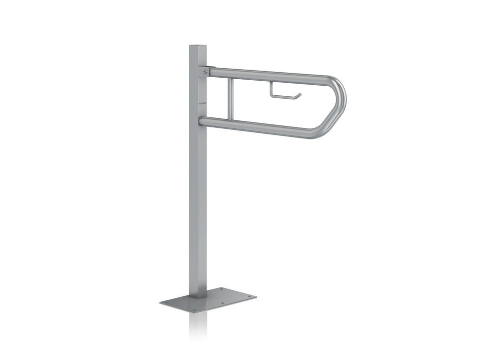 GENWEC GW11 09 04 01 Barra Abatible 800 mm Columna Inox Satinada Satinado