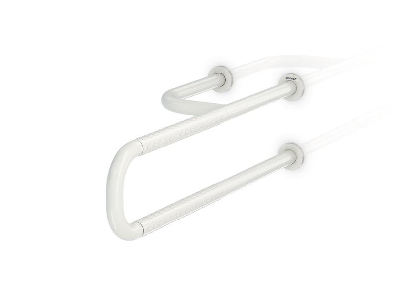 GENWEC GW11 33 09 00 Barra Nylon Fija Tres Anclajes Izquierda 700 mm Nylon