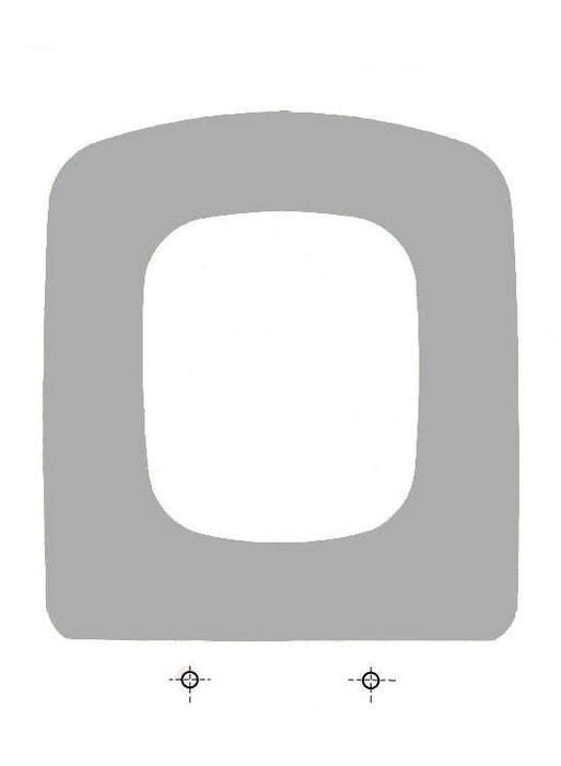 ETOOS 02020013 SIDNEY Tapa WC Roca Color Pergamon